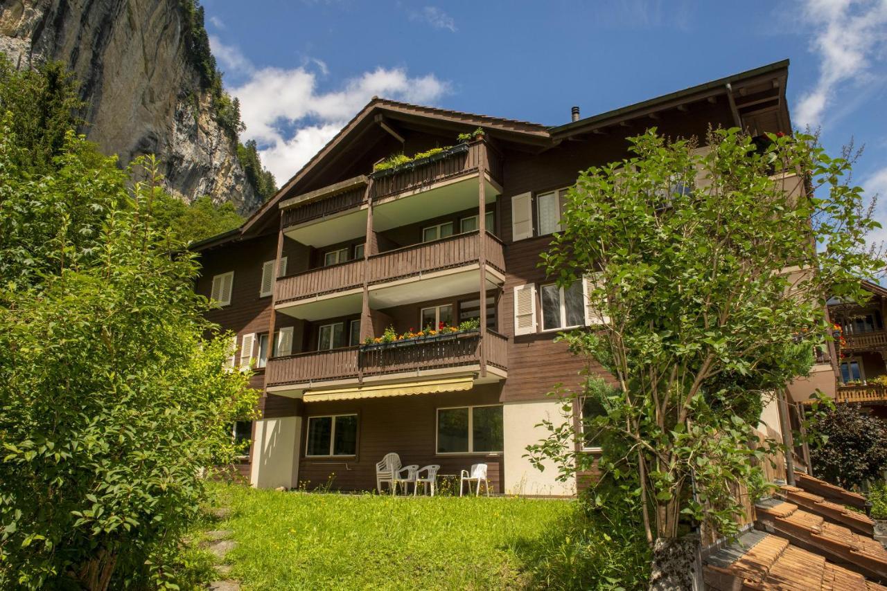 Lauterbrunnen Staubbach Beautiful Waterfall Apartment Exterior photo